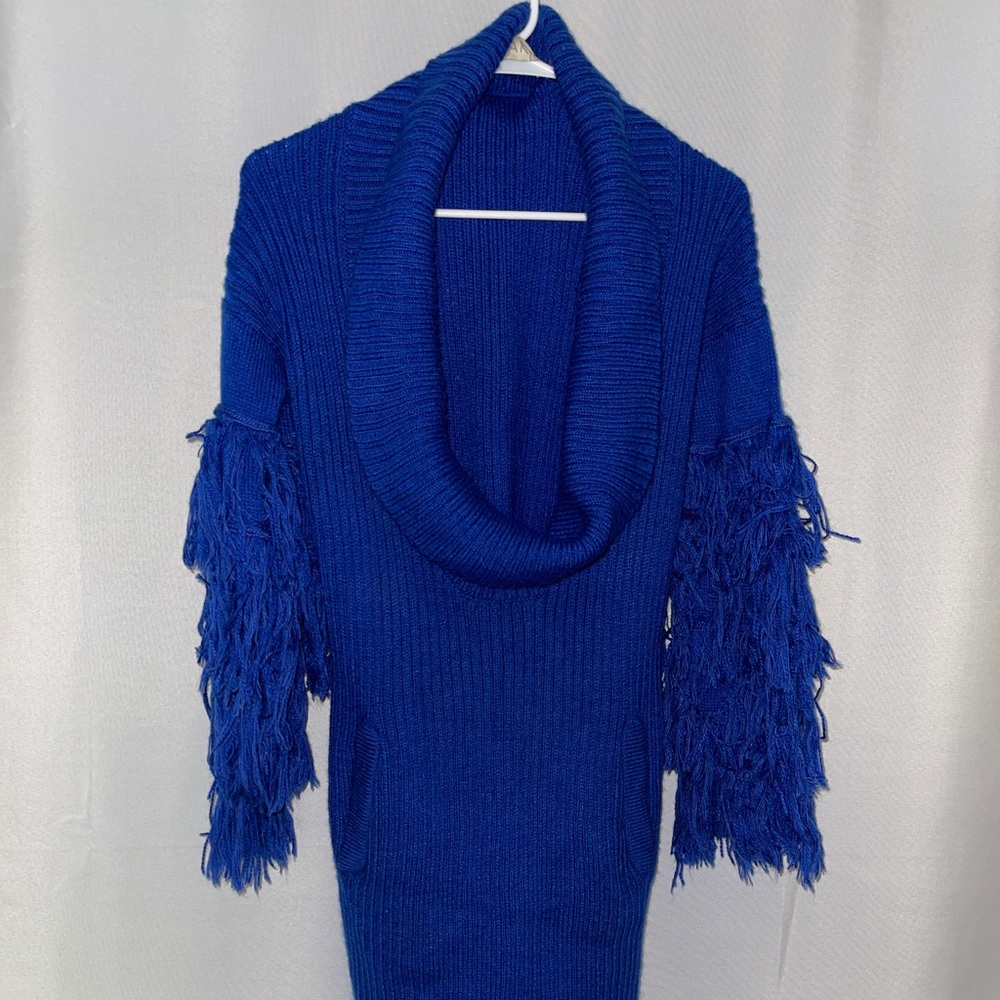 Semi Distressed Wool Blouse | size Medium